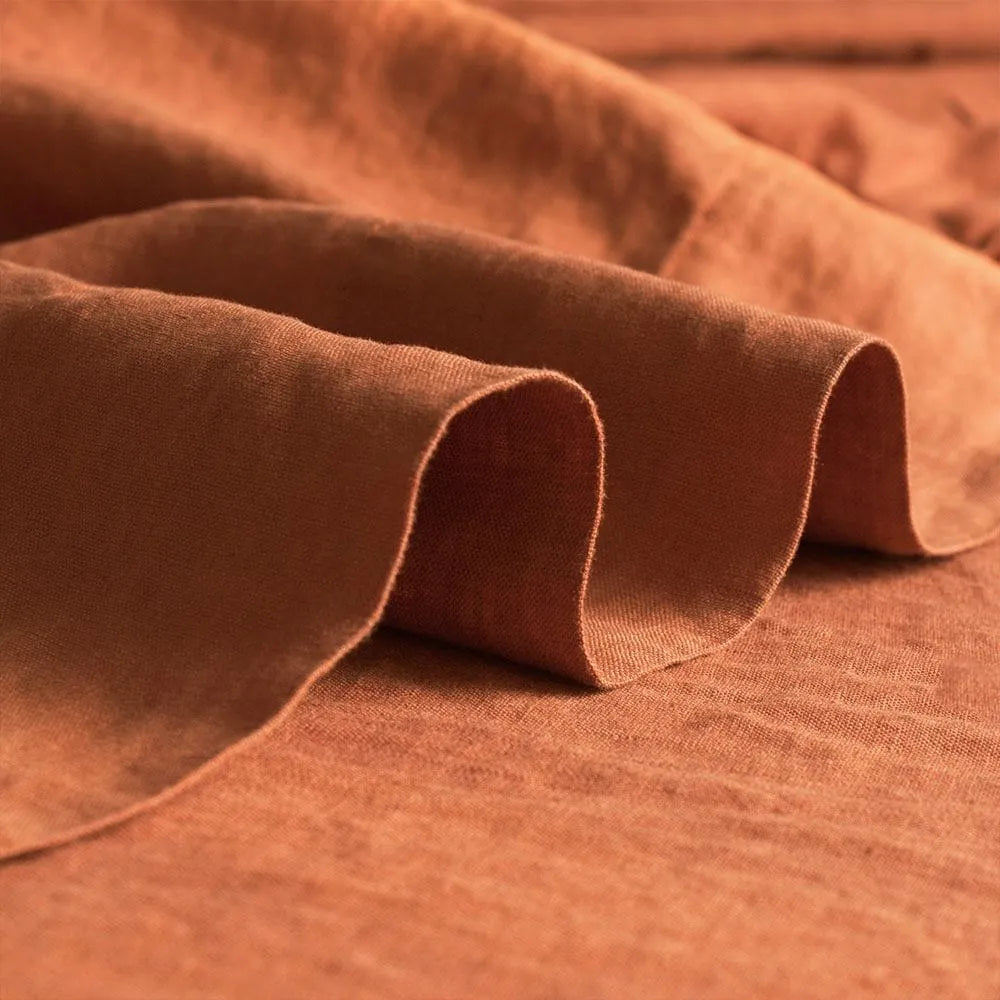 100% French flax linen