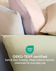 Cooling Pillowcase (x2) - Instant Cool-to-Touch & Stretchable