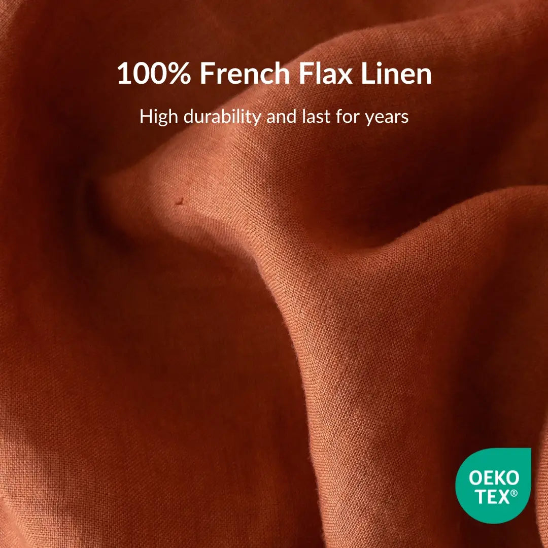 100% French flax linen duvet cover Linen duvet cover- Kapas Living Singapore
