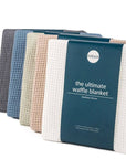 100% Bamboo waffle blanket Bamboo waffle blanket- Kapas Living Singapore