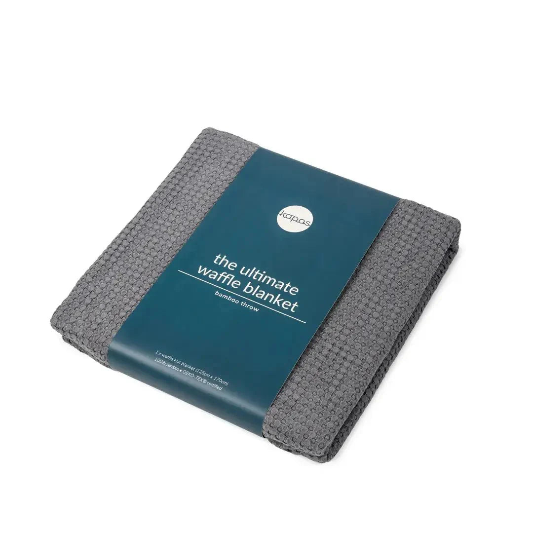 100% Bamboo waffle blanket Bamboo waffle blanket- Kapas Living Singapore