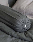 100% French flax linen bolstercase Linen bolstercase- Kapas Living Singapore