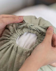 100% French flax linen bolstercase Linen bolstercase- Kapas Living Singapore