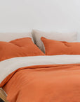 100% French flax linen duvet cover set Linen duvet cover set- Kapas Living Singapore