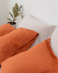 100% French flax linen duvet cover set Linen duvet cover set- Kapas Living Singapore