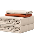 100% French flax linen duvet cover set Linen duvet cover set- Kapas Living Singapore