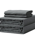 100% French flax linen duvet cover set Linen duvet cover set- Kapas Living Singapore