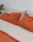100% French flax linen duvet cover set Linen duvet cover set- Kapas Living Singapore