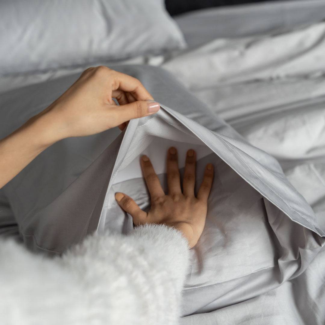 Fitted bedsheet set, Extra-long staple cotton - Kapas Living Singapore