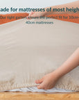 100% French flax linen duvet cover set Linen duvet cover set- Kapas Living Singapore