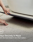 Non-Slip Backing Detail for Kapas Stone Diatomite Bath Mat