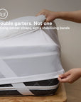 Kapas Kapas Cloud Mattress Topper, Premium Cooling Fabric