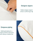 CloudBamboo® bolster protector Bolster protector- Kapas Living Singapore