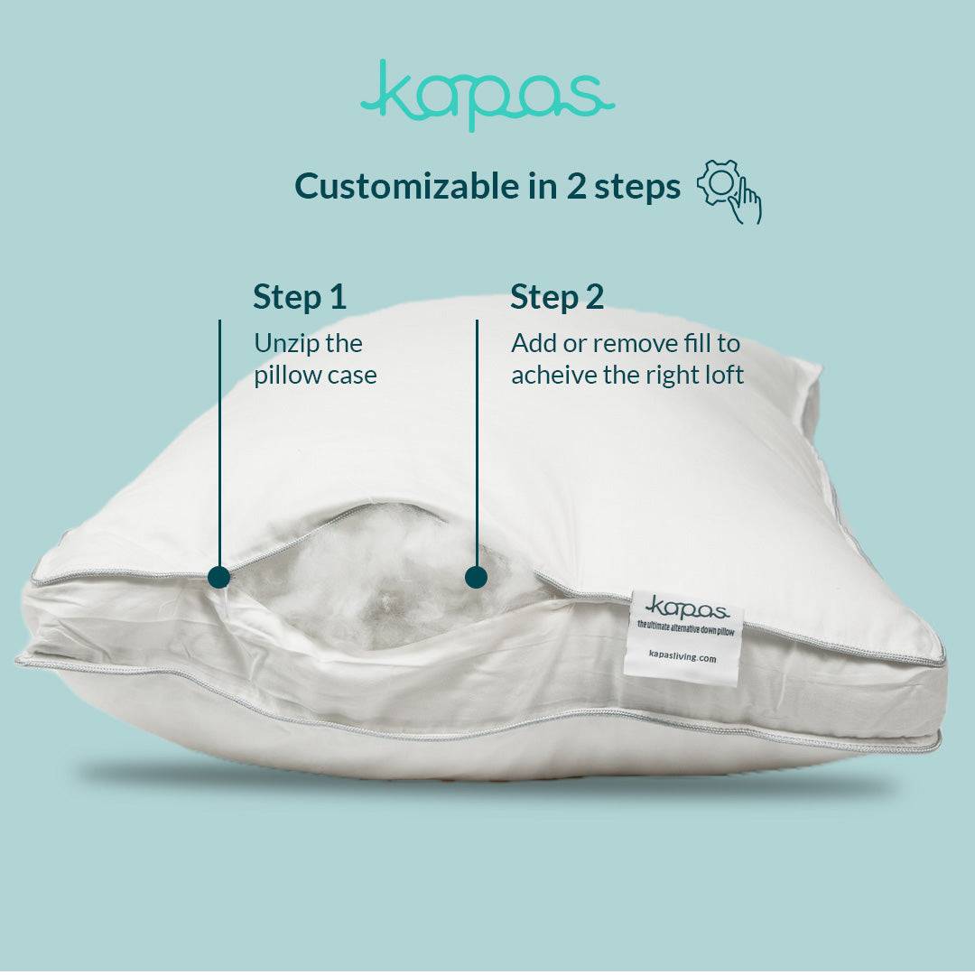 Alternative down pillow: microfiber pillow in Singapore and Malaysia
