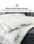 Alternative down duvet/quilt