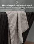 100% Bamboo waffle blanket Bamboo waffle blanket- Kapas Living Singapore
