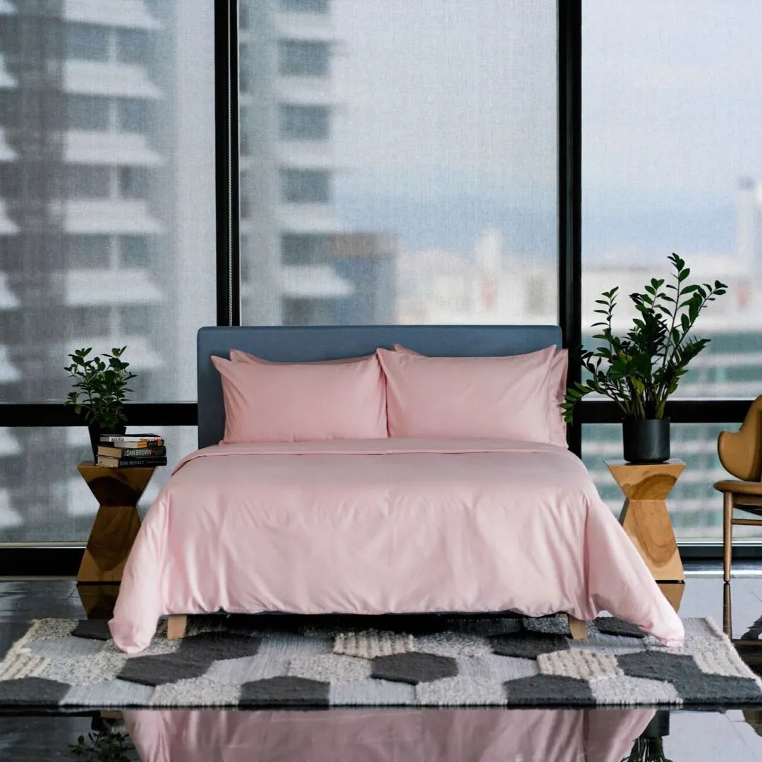 Fitted bedsheet set, Extra-long staple cotton - Kapas Living Singapore