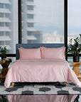 Fitted bedsheet set, Extra-long staple cotton - Kapas Living Singapore