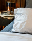 Hospitality Series: 250TC striped poly-cotton
