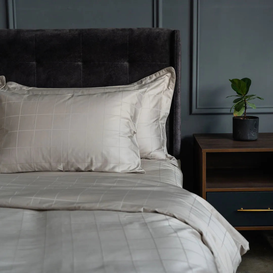 Extra-long staple cotton duvet cover Cotton duvet cover- Kapas Living Singapore