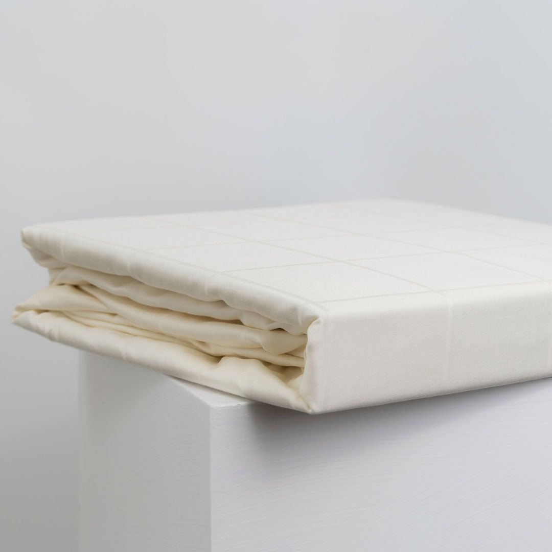 Extra-long staple cotton duvet cover