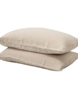 100% French flax linen pillowcase (x2)