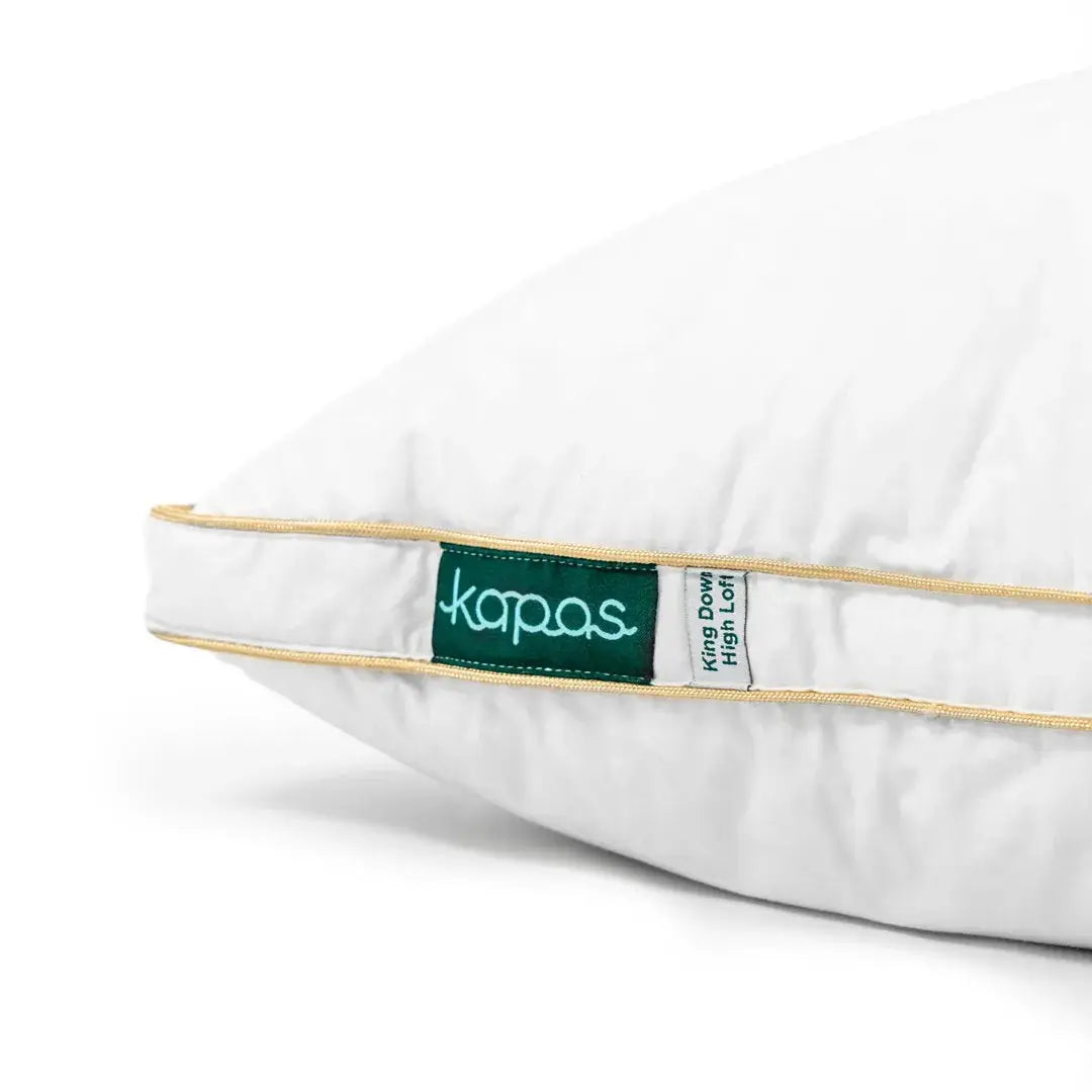 Down feather pillow