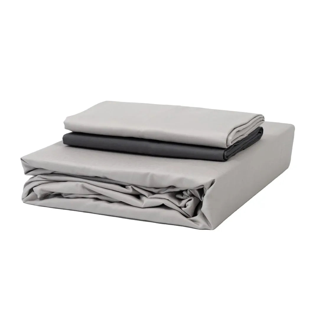 Fitted bedsheet set, Extra-long staple cotton - Kapas Living Singapore