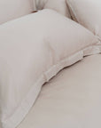 Experience comfort with our TENCEL™ lyocell pillowcases by Kapas Living. 300TC TENCEL™ Eucalyptus pillowcases. Hypoallergenic, moisture-wicking and breathable.