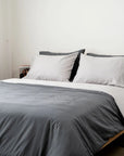 Fitted bedsheet set, Extra-long staple cotton - Kapas Living Singapore