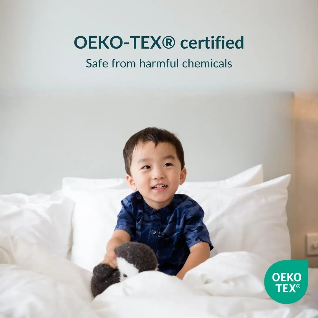 Fitted bedsheet set, Extra-long staple cotton - Kapas Living Singapore