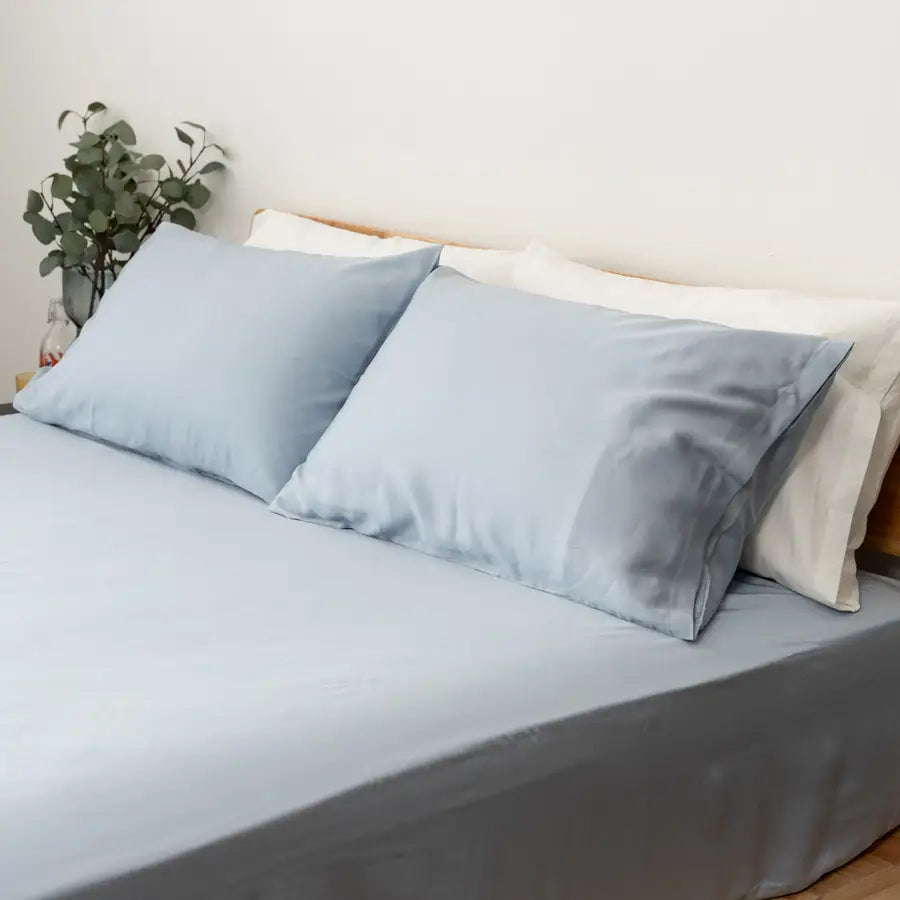 TENCEL™ fitted bedsheet set (bedsheet + pillowcases) Kapas Living