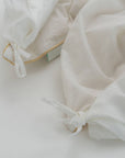 TENCEL™ duvet cover set- Snow white