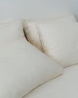 Experience comfort with our TENCEL™ lyocell pillowcases by Kapas Living. 300TC TENCEL™ Eucalyptus pillowcases. Hypoallergenic, moisture-wicking and breathable.