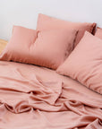 Experience comfort with our TENCEL™ lyocell pillowcases by Kapas Living. 300TC TENCEL™ Eucalyptus pillowcases. Hypoallergenic, moisture-wicking and breathable.