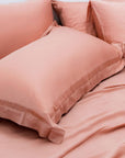 Experience comfort with our TENCEL™ lyocell pillowcases by Kapas Living. 300TC TENCEL™ Eucalyptus pillowcases. Hypoallergenic, moisture-wicking and breathable.