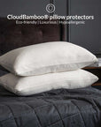CloudBamboo® pillow protectors (2 pieces) Pillow protectors- Kapas Living Singapore