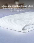 CloudTENCEL waterproof mattress protector Tencel waterproof mattress protector- Kapas Living Singapore