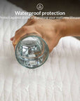CloudTENCEL waterproof mattress protector Tencel waterproof mattress protector- Kapas Living Singapore