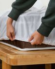 CloudTENCEL waterproof mattress protector Tencel waterproof mattress protector- Kapas Living Singapore