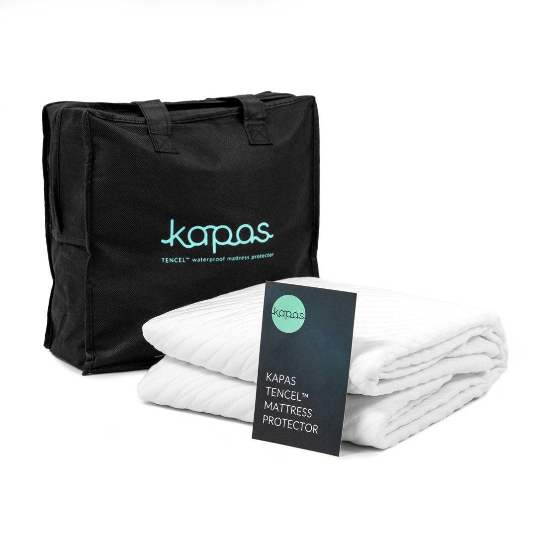 CloudTENCEL waterproof mattress protector Tencel waterproof mattress protector- Kapas Living Singapore
