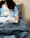 Extra-long staple cotton fitted bedsheet set