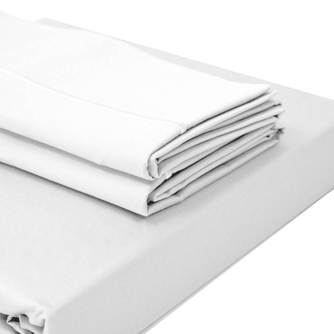 Fitted bedsheet set, Extra-long staple cotton - Kapas Living Singapore