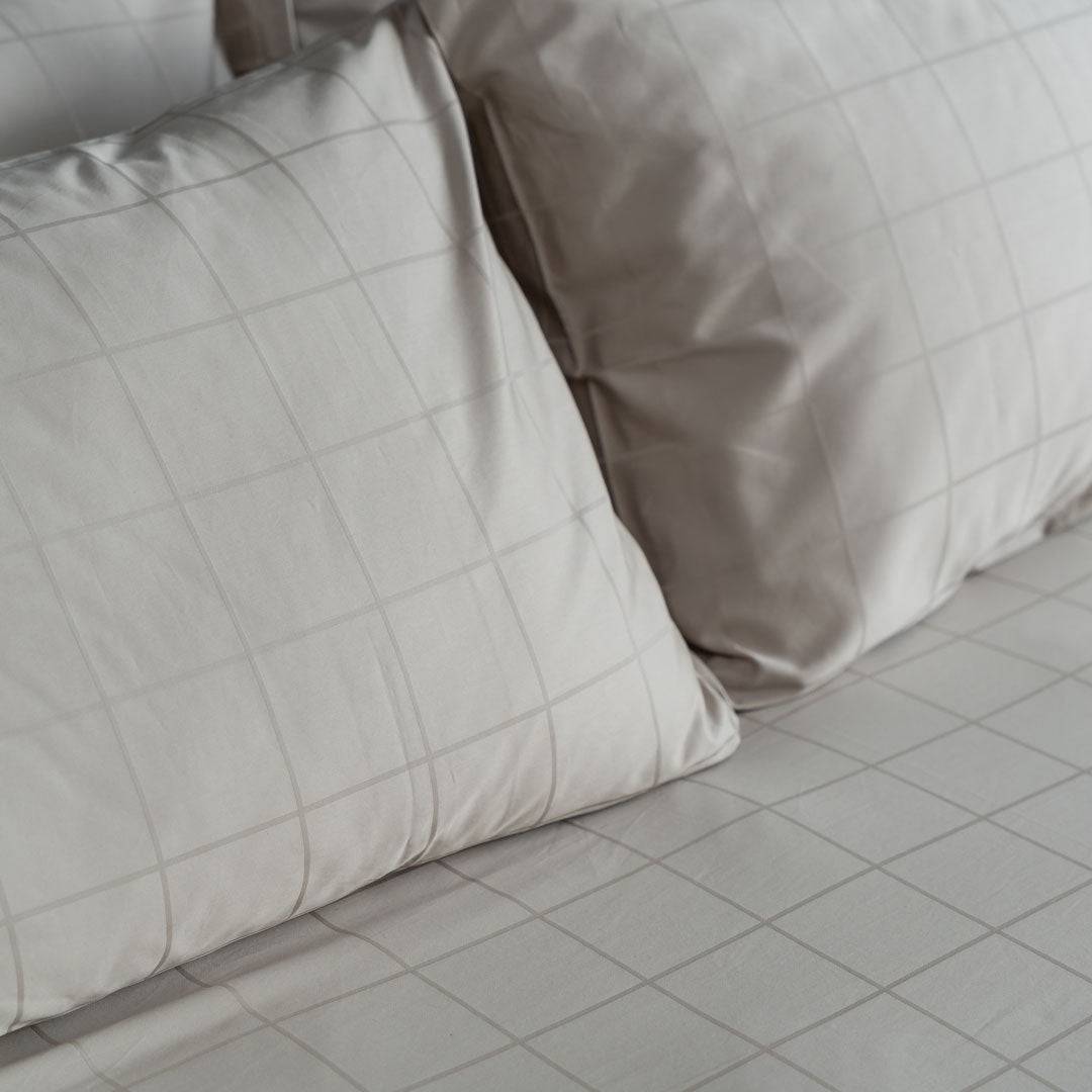 Fitted bedsheet set, Extra-long staple cotton - Kapas Living Singapore