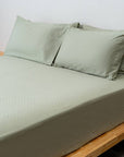 Fitted bedsheet set, Extra-long staple cotton - Kapas Living Singapore