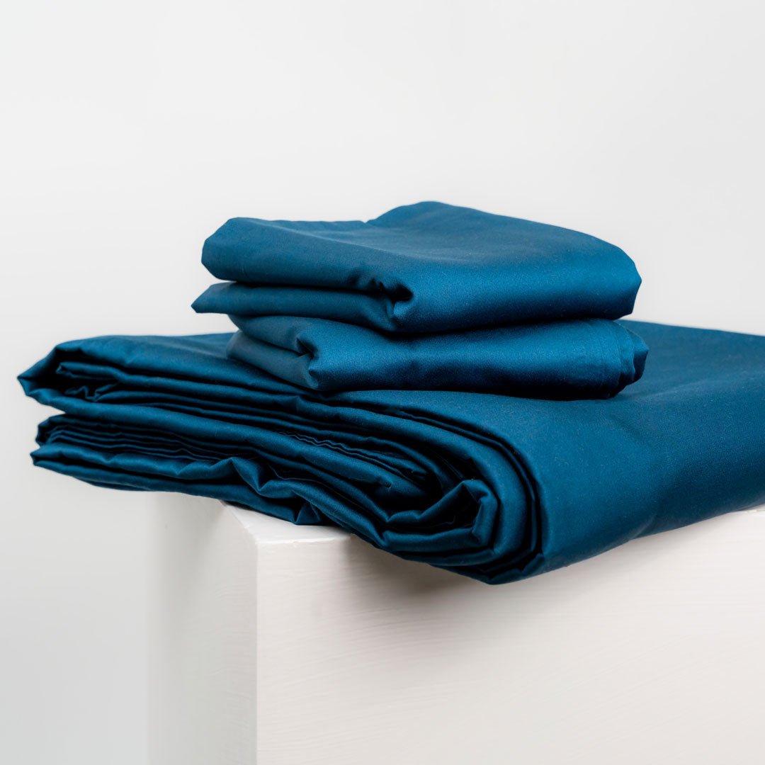 Fitted bedsheet set, Extra-long staple cotton - Kapas Living Singapore