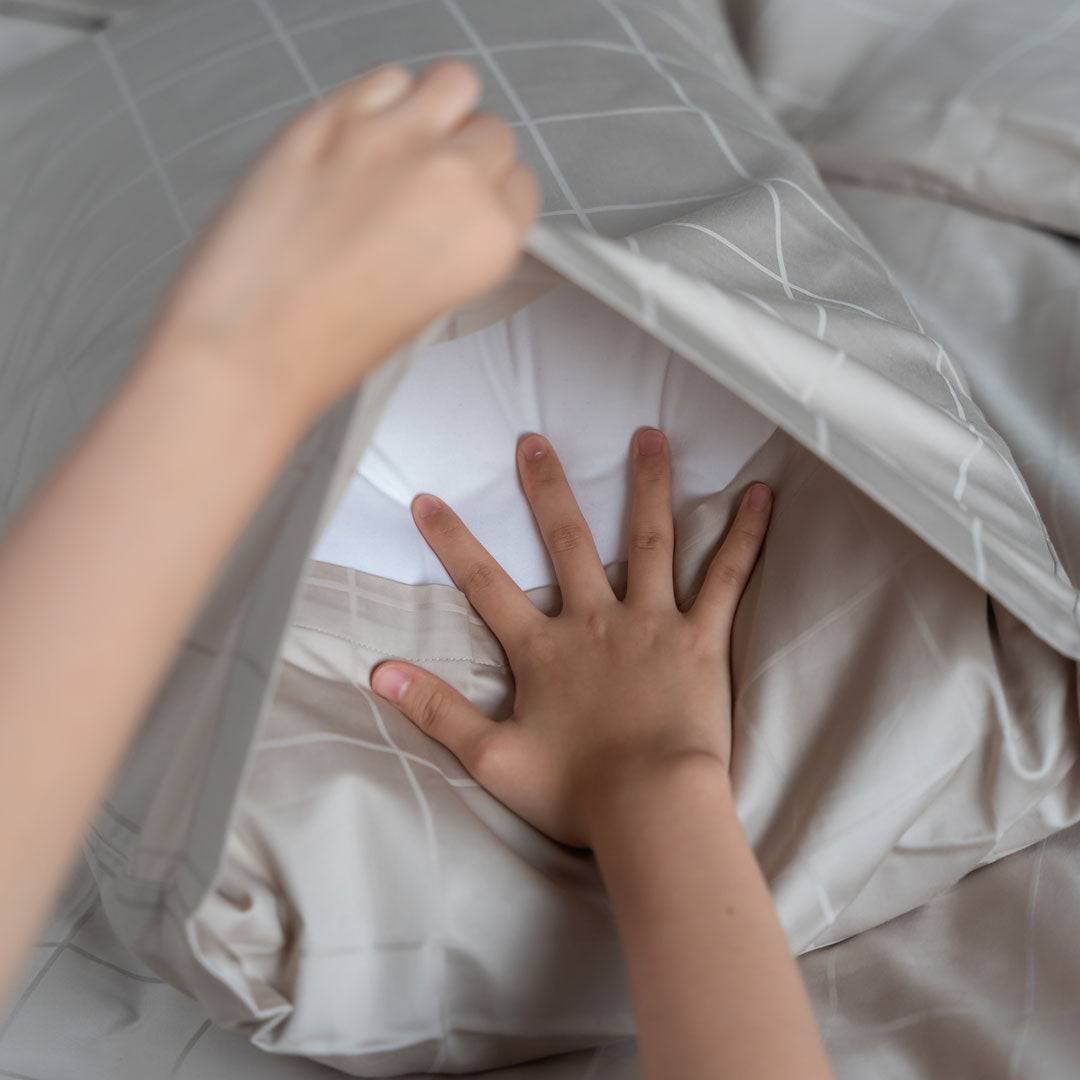 Fitted bedsheet set, Extra-long staple cotton - Kapas Living Singapore