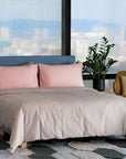 Fitted bedsheet set, Extra-long staple cotton - Kapas Living Singapore