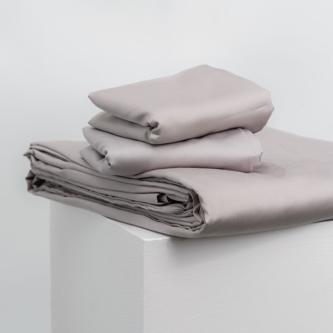Fitted bedsheet set, Extra-long staple cotton - Kapas Living Singapore