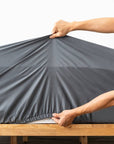 Fitted bedsheet set, Extra-long staple cotton - Kapas Living Singapore
